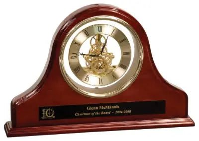 Desk Clock - Grand Piano Clocks - Rosewood - Smalltown Connetchin
