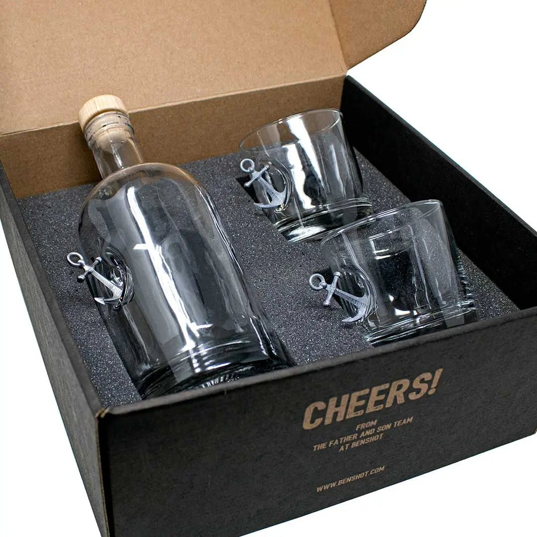 Glassware with Anchor Embedment - Smalltown Connetchin