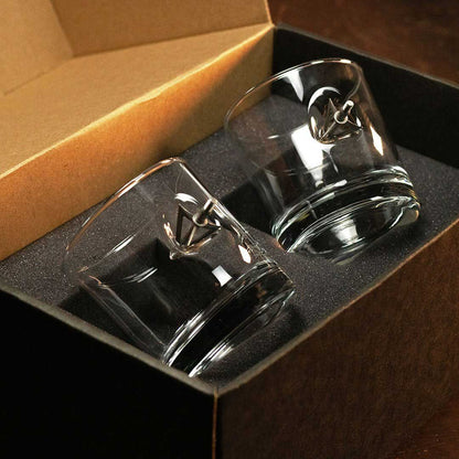 Glassware with Broadhead Embedment  - Smalltown Connetchin