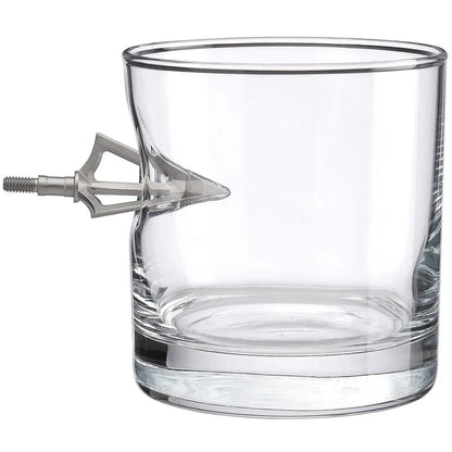 Glassware with Broadhead Embedment  - Smalltown Connetchin