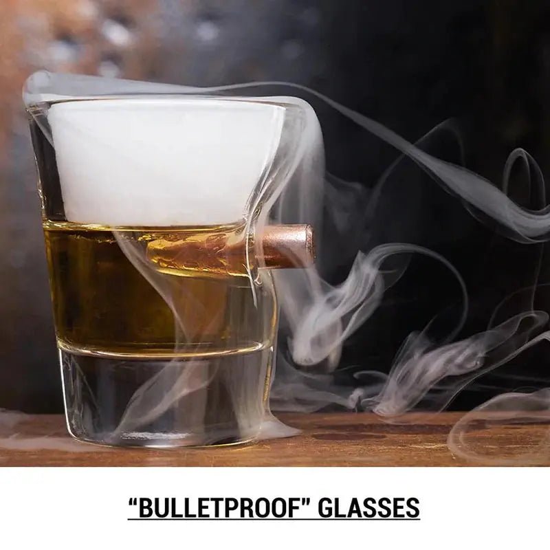 Glassware with Bullet Embedment  - Smalltown Connetchin
