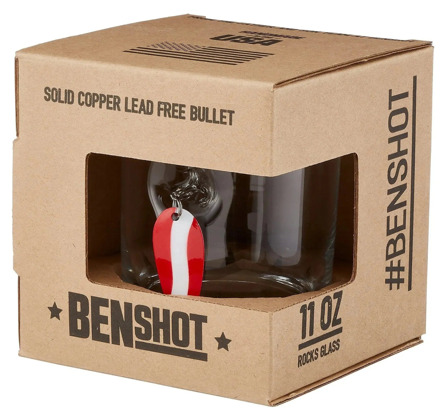 Glassware with Fishing Lure Embedment  - Smalltown Connetchin