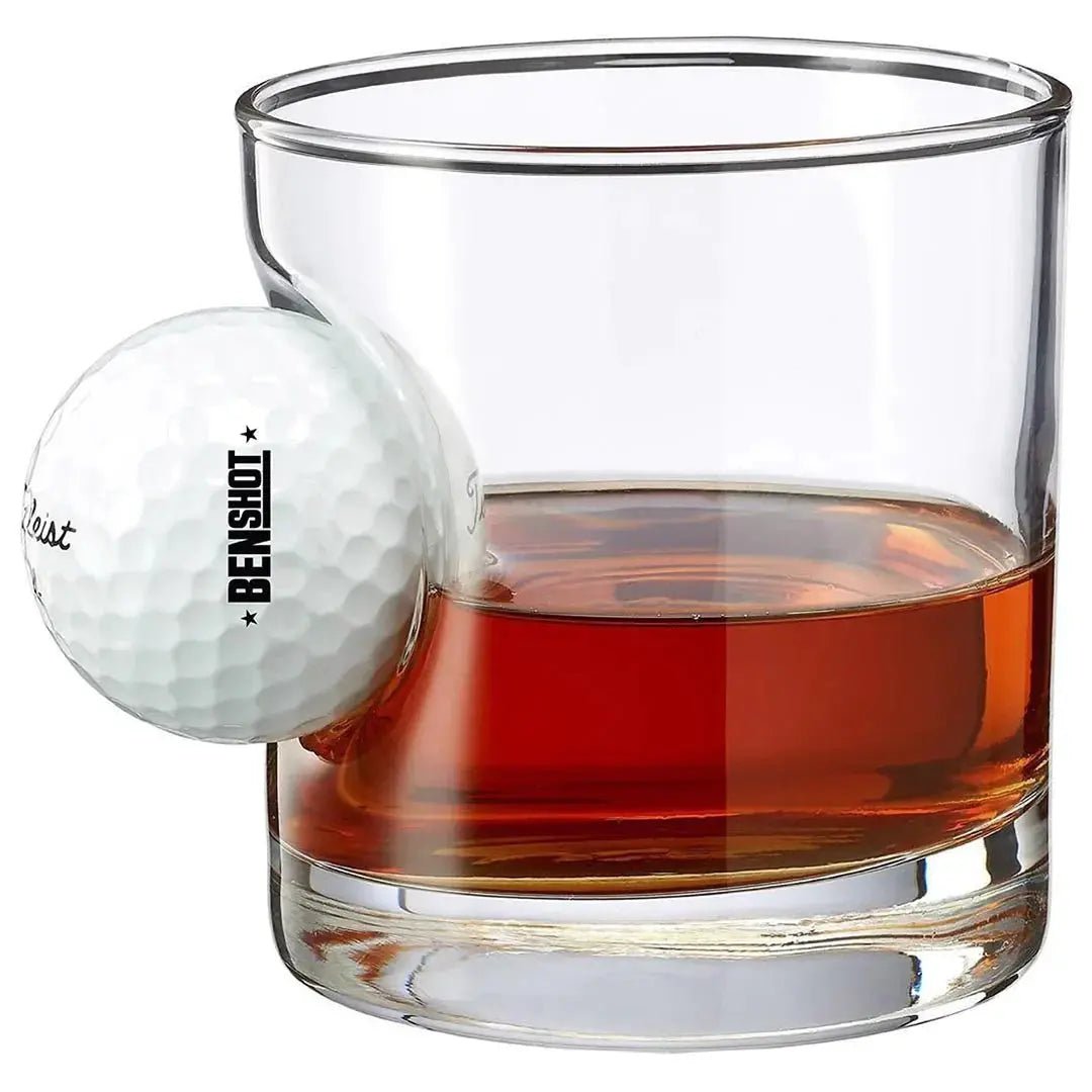 Glassware with Golf Ball Embedment  - Smalltown Connetchin
