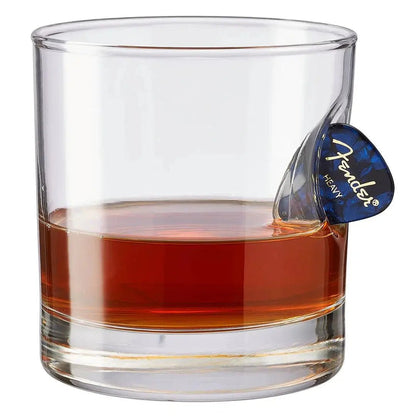 Glassware with Guitar Pick Embedment  - Smalltown Connetchin