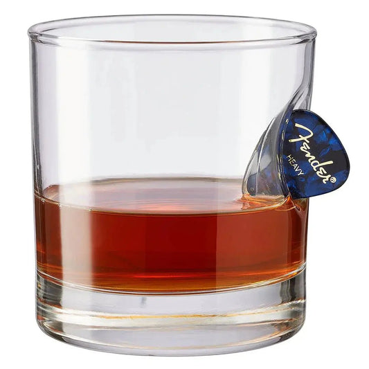 BenShot Guitar Pick 11 oz Rocks Glass