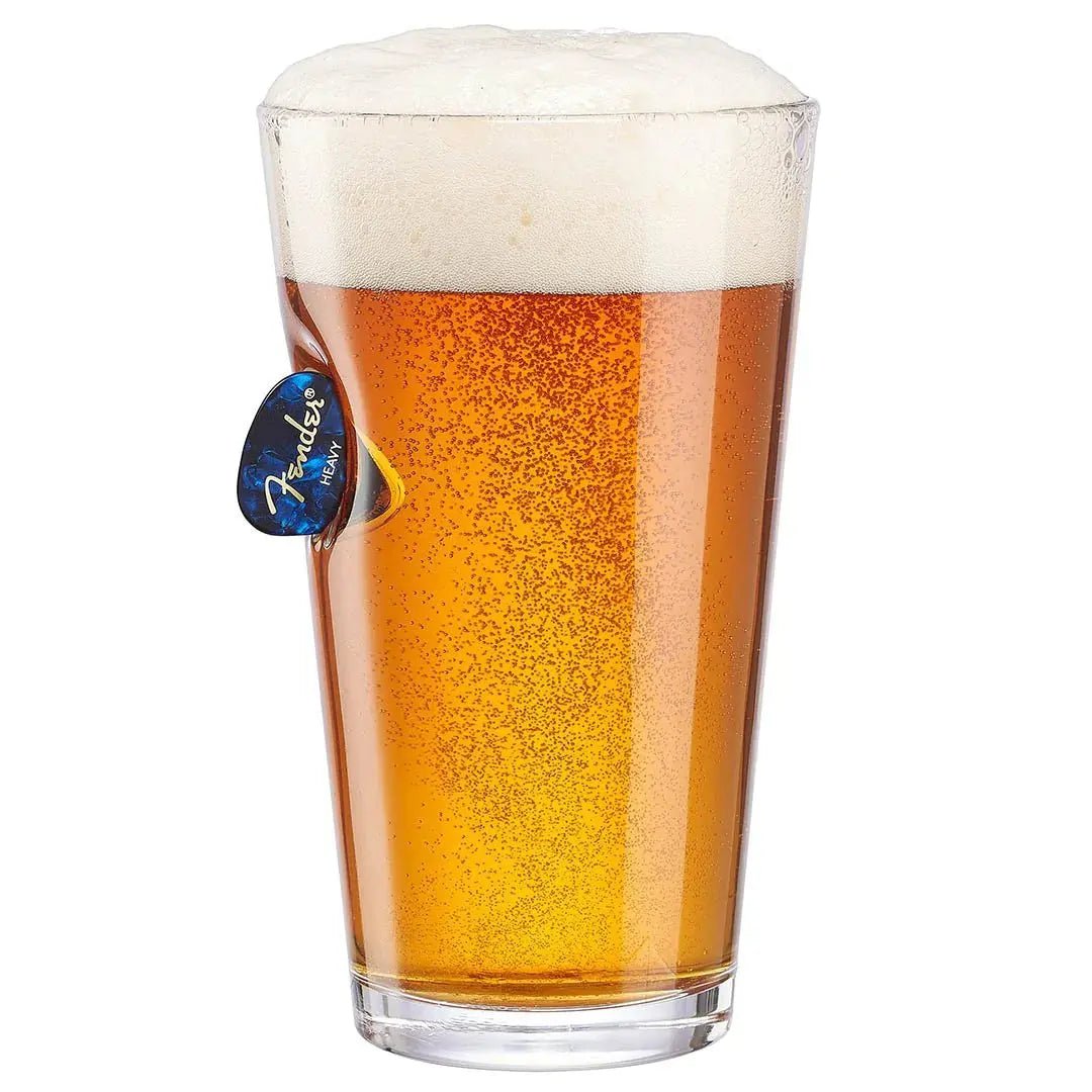 BenShot Guitar Pick 16 oz Pint Glass