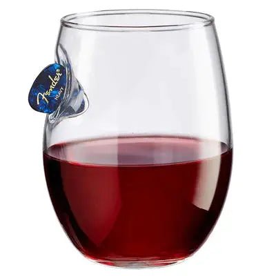 BenShot Guitar Pick 15 oz Wine Glass
