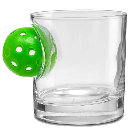 Glassware with Pickleball Embedment  - Smalltown Connetchin