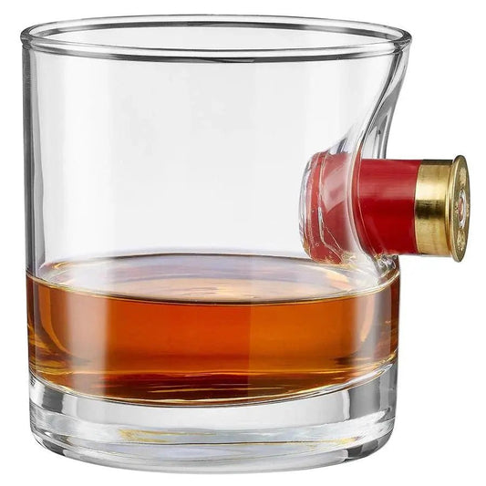 BenShot Shotgun Shell 11 oz Rocks Glass