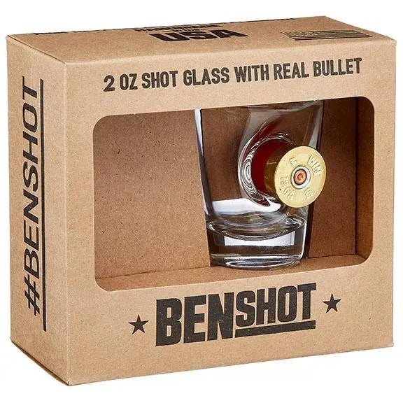 Glassware with Shotgun Shell Embedment  - Smalltown Connetchin