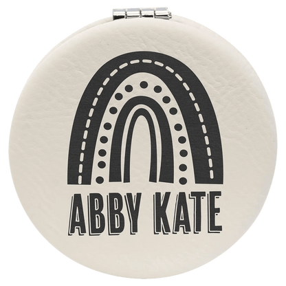 Leatherette Compact Mirror - Smalltown Connetchin