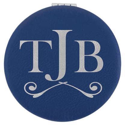 Leatherette Compact Mirror - Smalltown Connetchin
