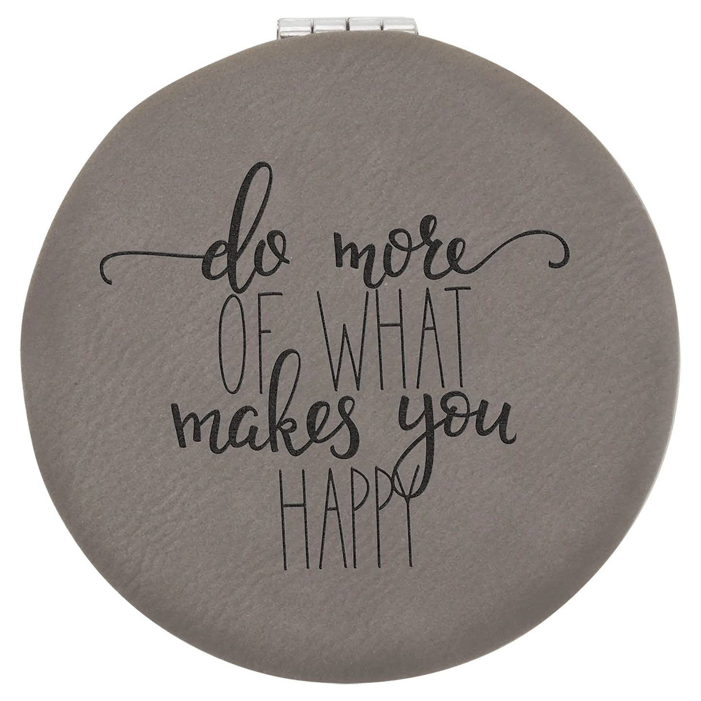 Leatherette Compact Mirror - Smalltown Connetchin