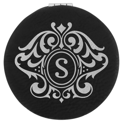 Leatherette Compact Mirror - Smalltown Connetchin