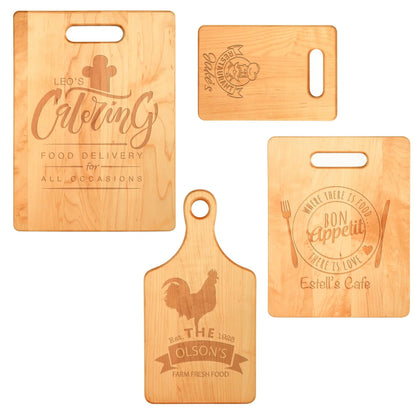Maple Cutting Board - Smalltown Connetchin