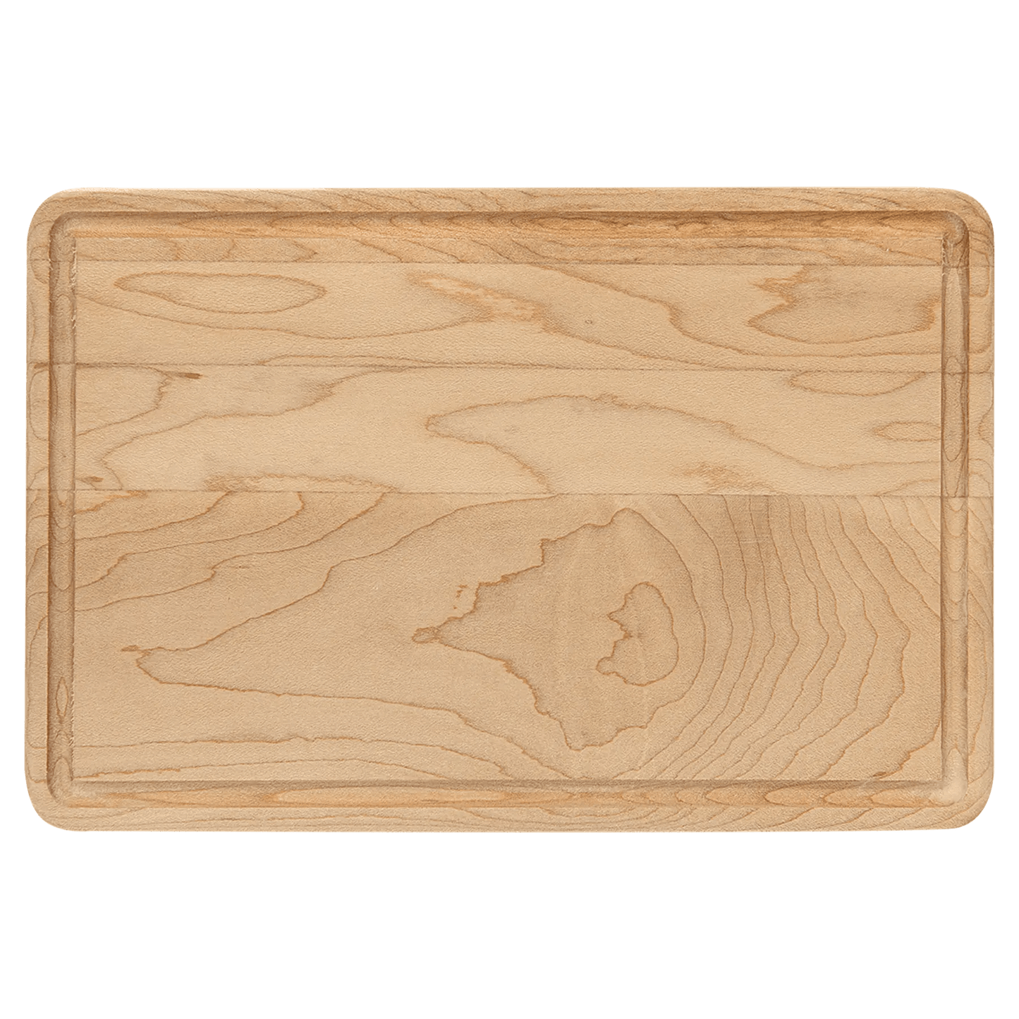 Maple Cutting Board with Drip Ring - Smalltown Connetchin