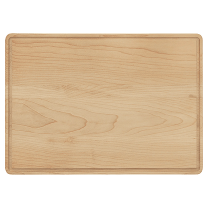 Maple Cutting Board with Drip Ring - Smalltown Connetchin