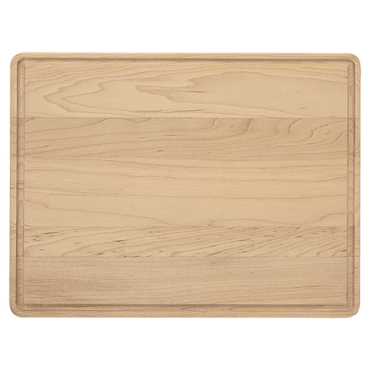 Maple Cutting Board with Drip Ring - Smalltown Connetchin
