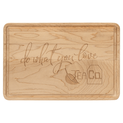 Maple Cutting Board with Drip Ring - Smalltown Connetchin