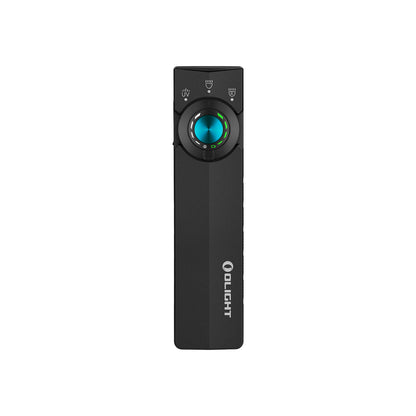 Matte Black Olight ArkPro Lite flashlight in a front product view