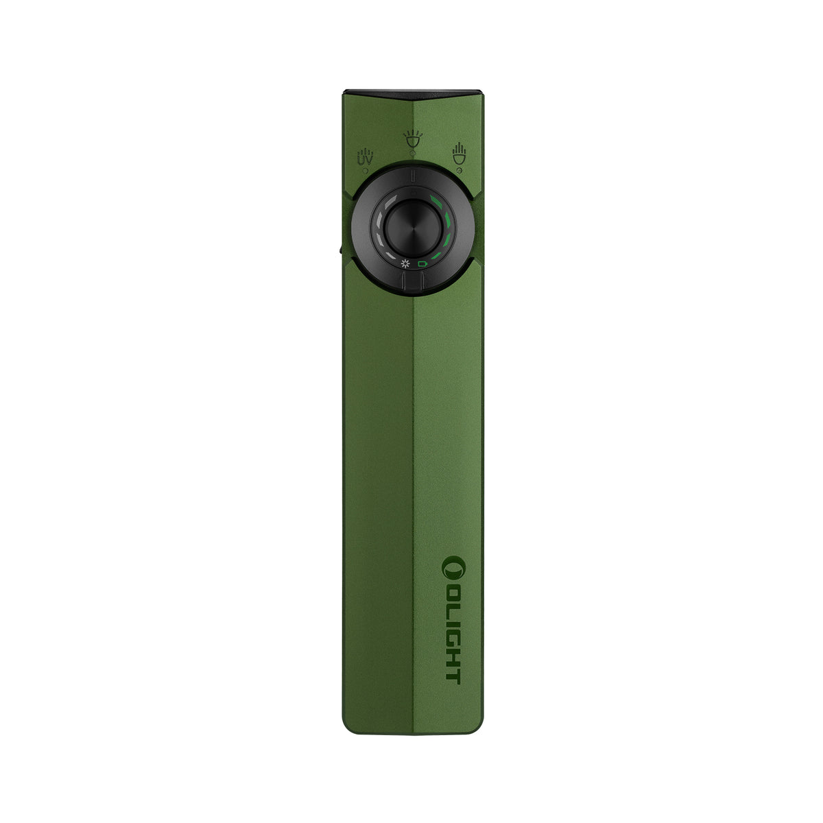OD Green Olight ArkPro flashlight with cool white light configuration