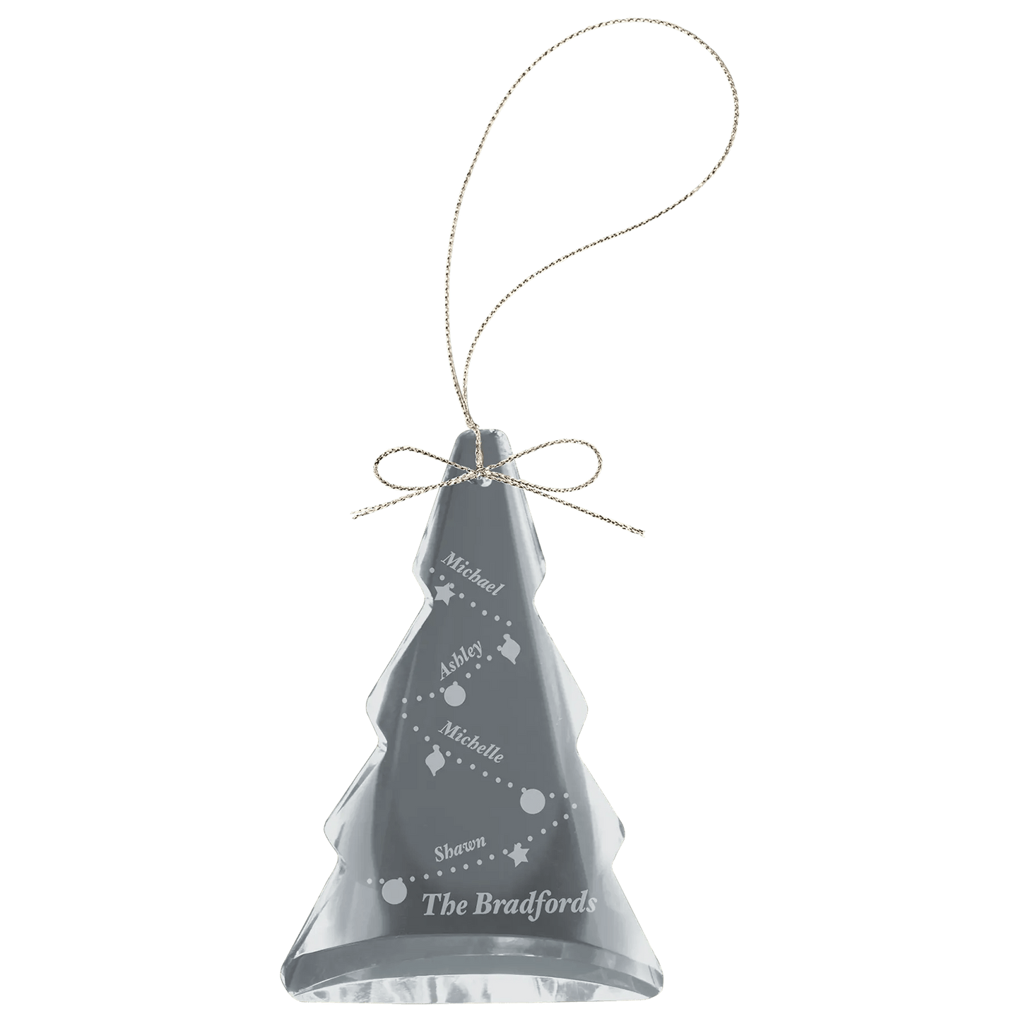 Ornaments Custom Crystal - Smalltown Connetchin