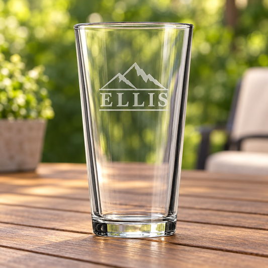 Personalized 16 oz. Pint Beer Glass — PCG200 — optimized product photo