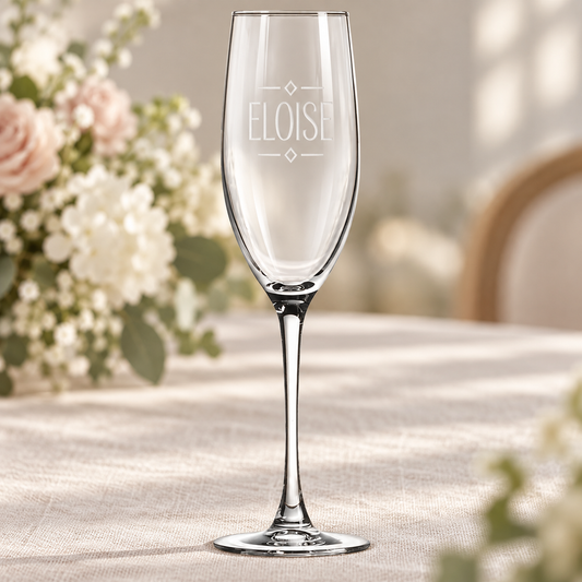 Personalized 8 oz. Champagne Flute — PCG300 — optimized product photo