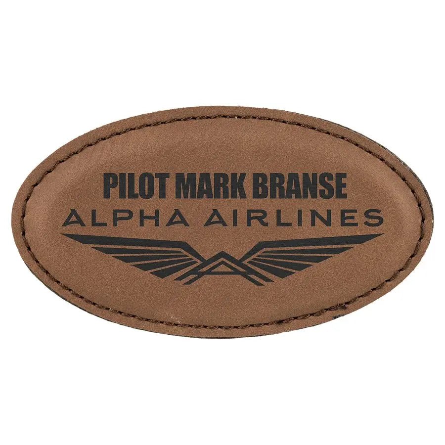 Personalized Badges - Leatherette with Magnet (10 pcs) - Smalltown Connetchin