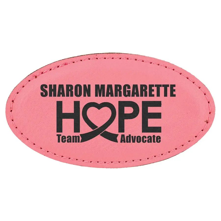 Personalized Badges - Leatherette with Magnet (10 pcs) - Smalltown Connetchin