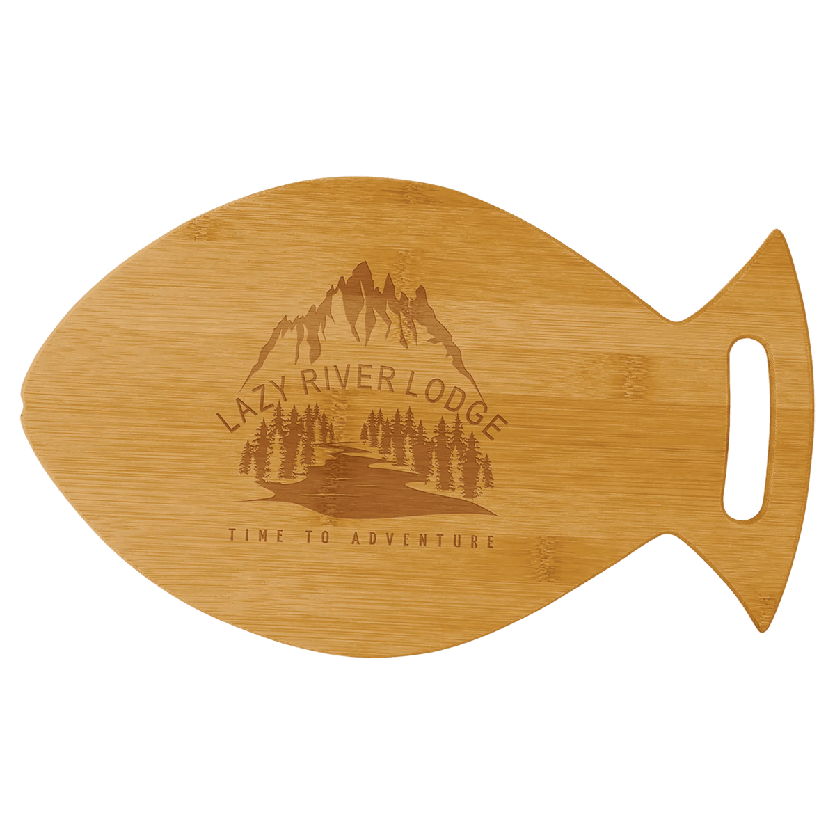 Personalized Bamboo Cutting Board - Animal Shaped - Smalltown Connetchin