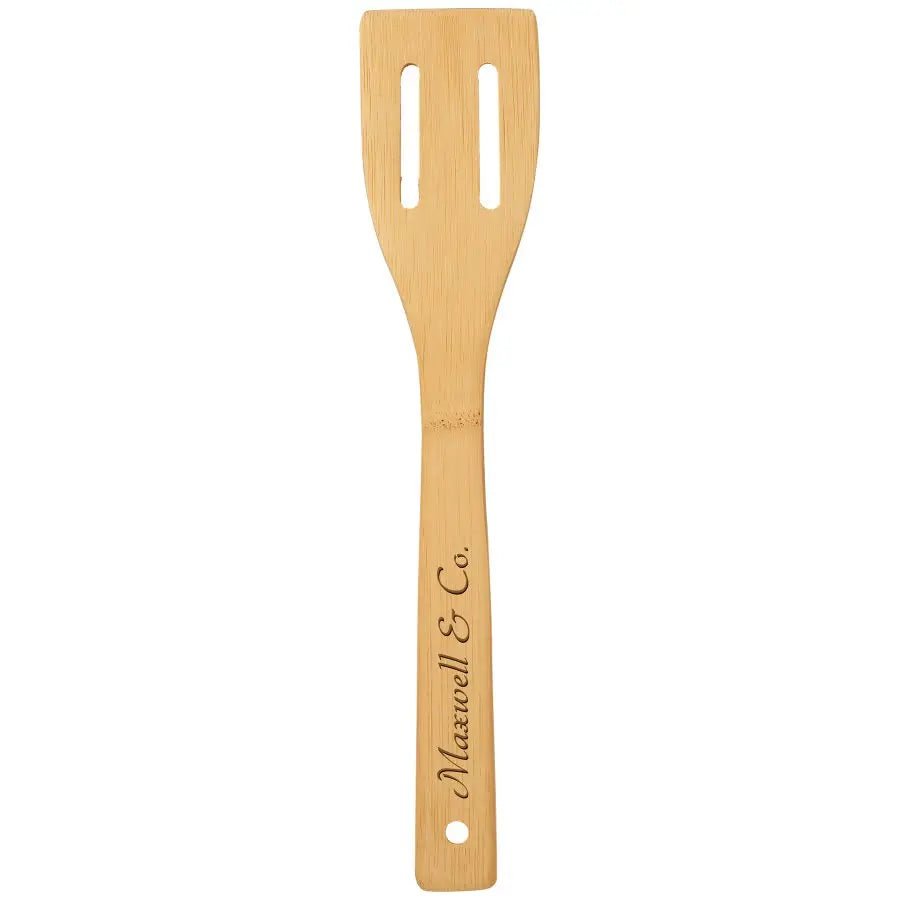 Personalized Bamboo Spatula - Smalltown Connetchin