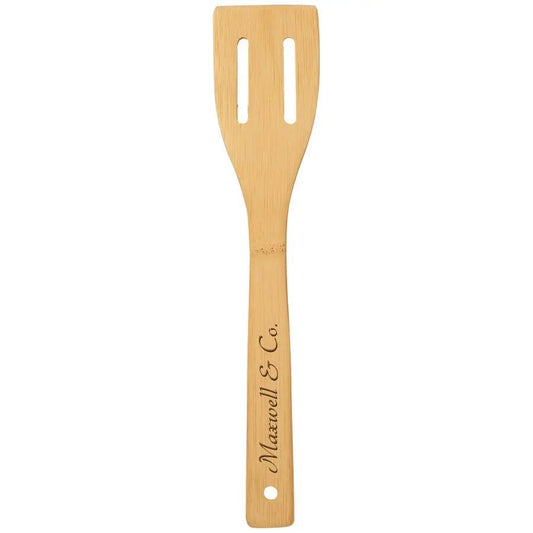 Personalized Bamboo Spatula - Smalltown Connetchin