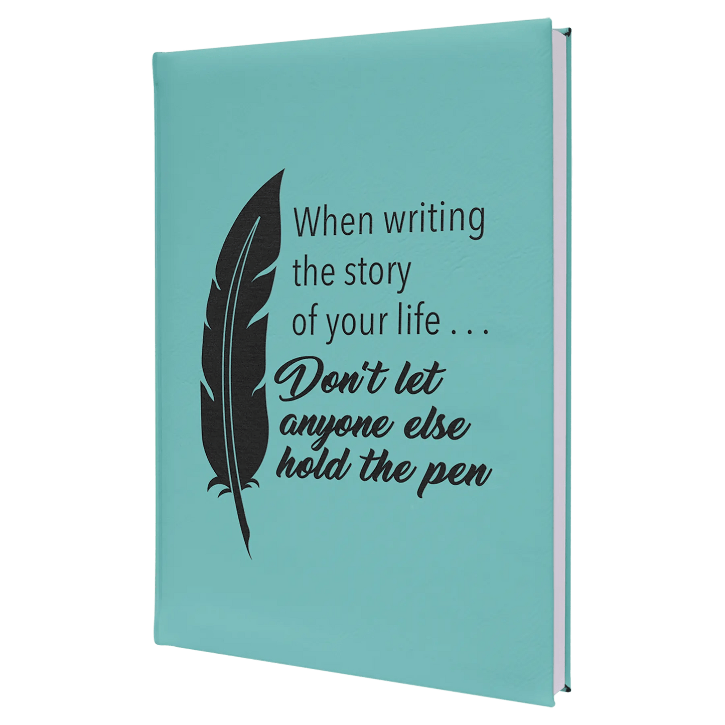 Personalized Leatherette Journals - Smalltown Connetchin