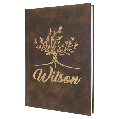 Personalized Leatherette Journals - Smalltown Connetchin