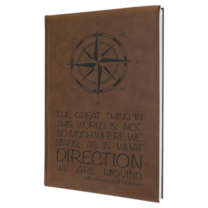 Personalized Leatherette Journals - Smalltown Connetchin