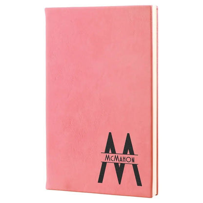 Personalized Leatherette Journals - Smalltown Connetchin