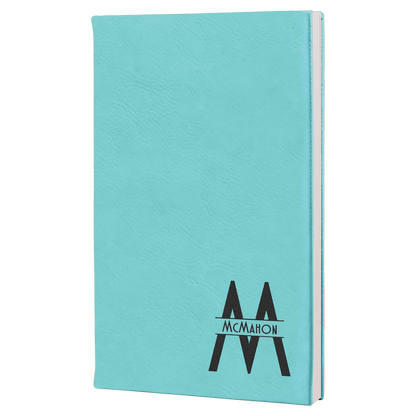 Personalized Leatherette Journals - Smalltown Connetchin