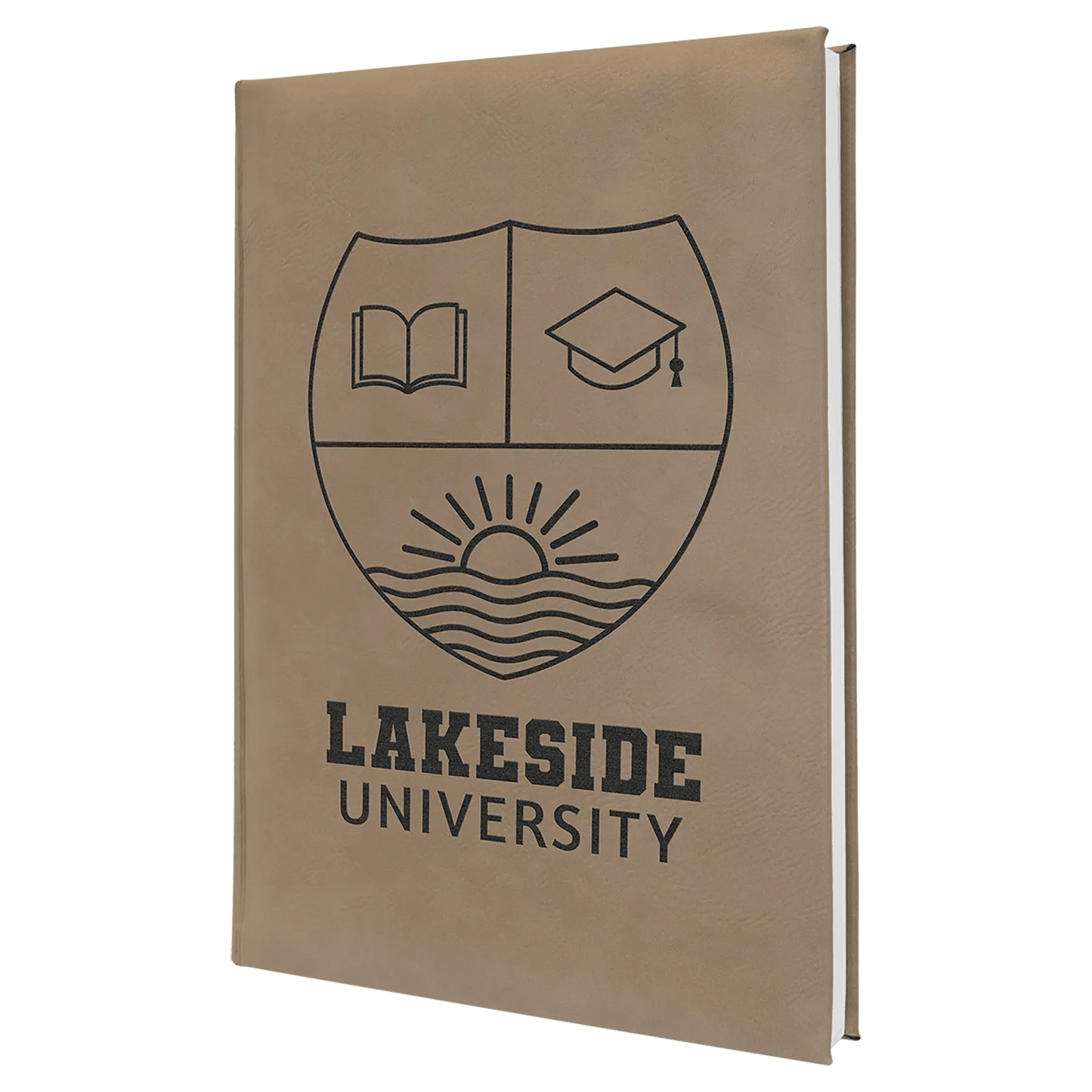 Personalized Leatherette Journals - Smalltown Connetchin