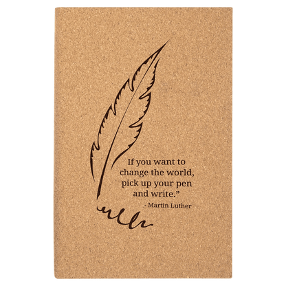 Personalized Leatherette Journals - Smalltown Connetchin