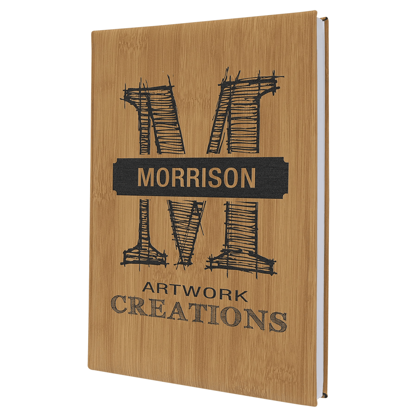 Personalized Leatherette Journals - Smalltown Connetchin