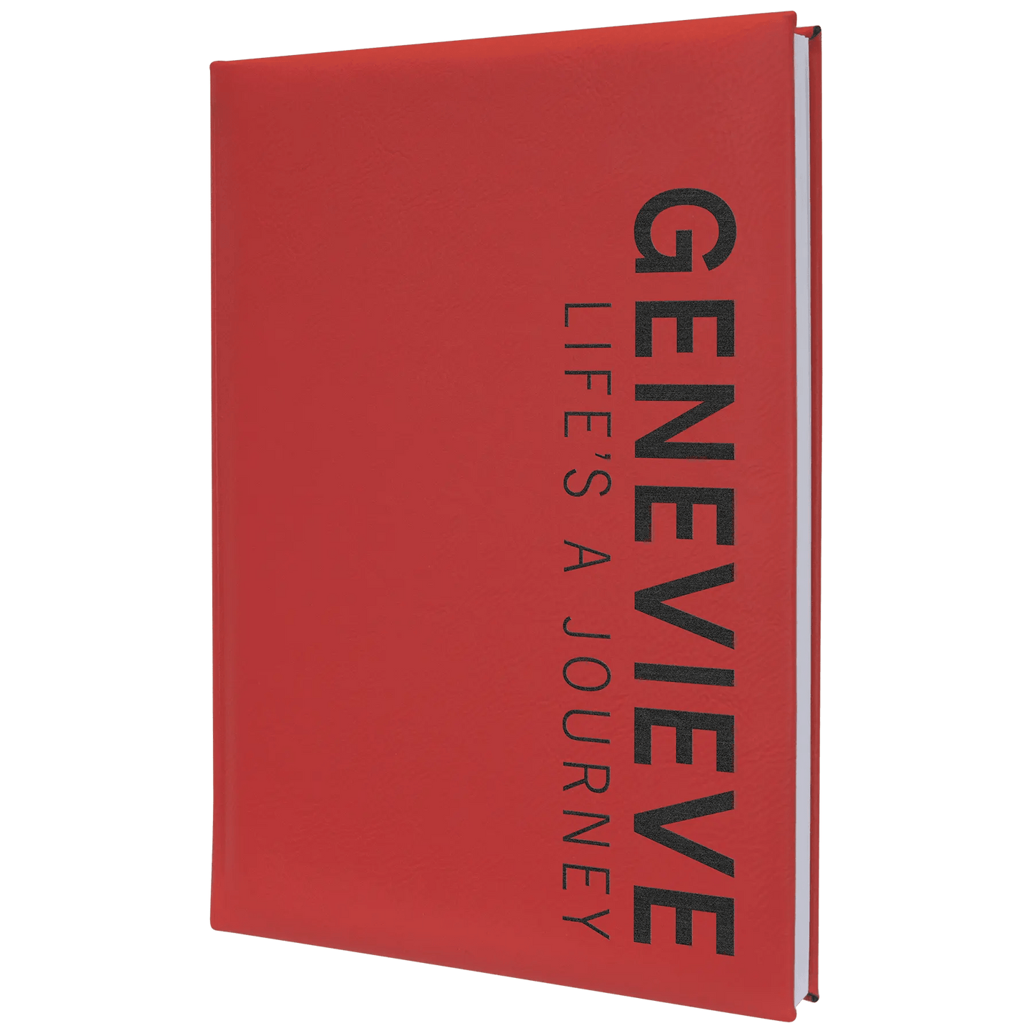 Personalized Leatherette Journals - Smalltown Connetchin
