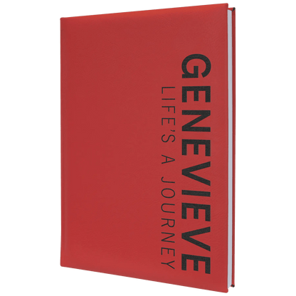 Personalized Leatherette Journals - Smalltown Connetchin