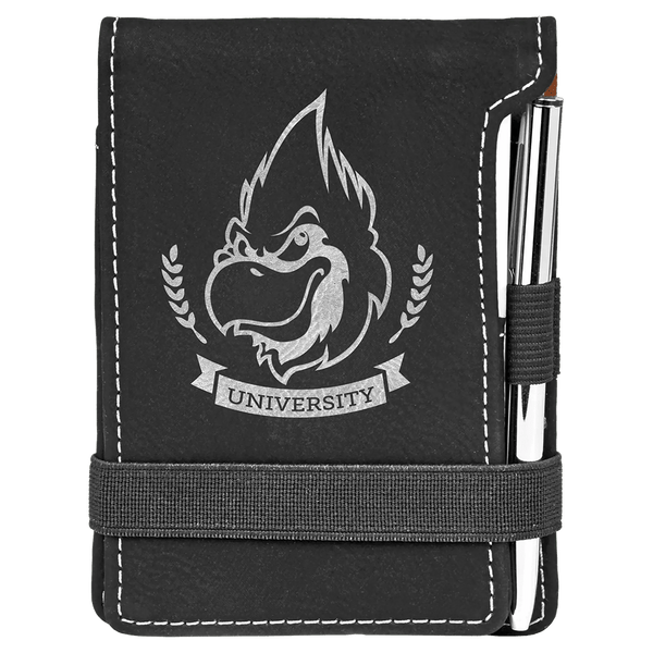 Personalized Leatherette Mini Notepad with Pen – Smalltown Connetchin