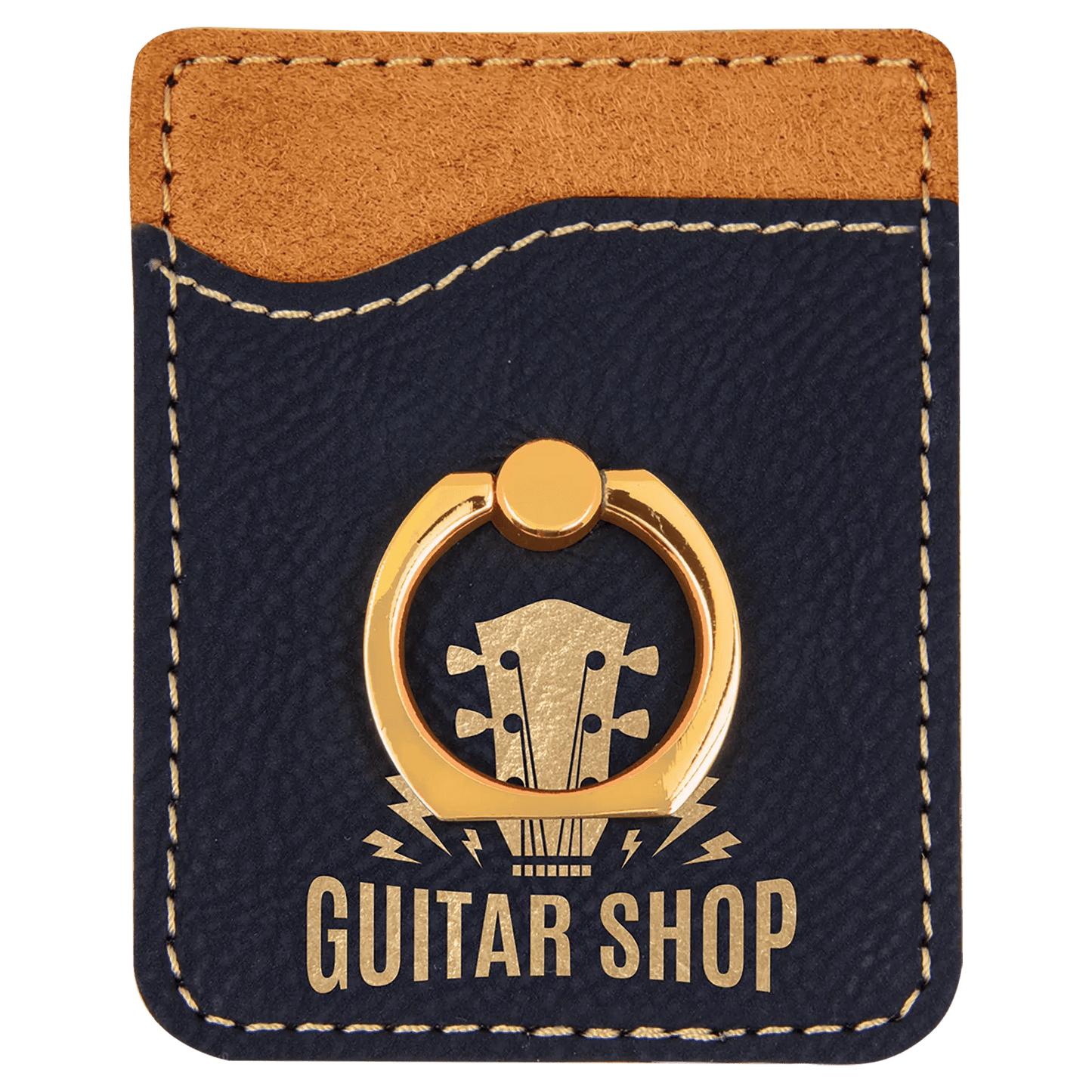 Personalized Leatherette Phone Wallet - Smalltown Connetchin