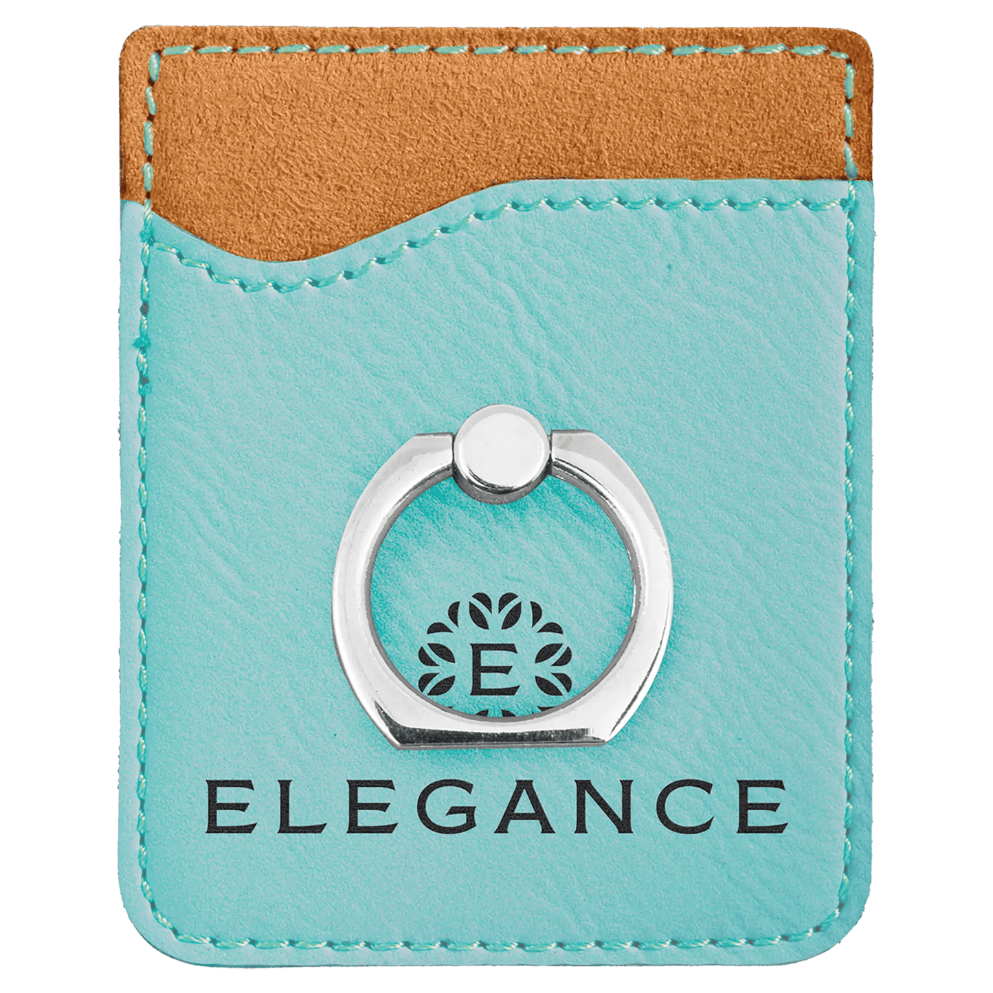 Personalized Leatherette Phone Wallet - Smalltown Connetchin