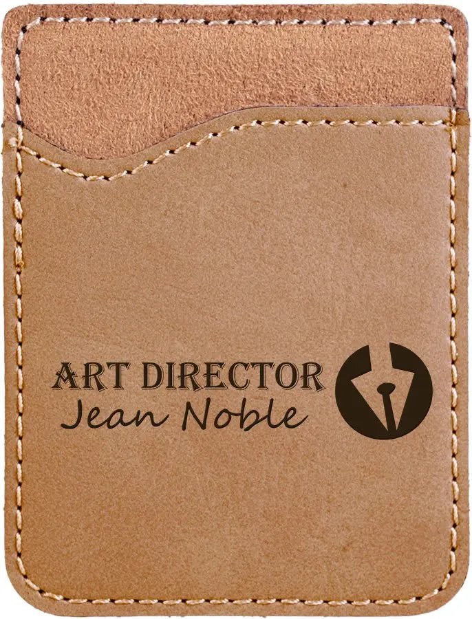Personalized Leatherette Phone Wallet - Smalltown Connetchin