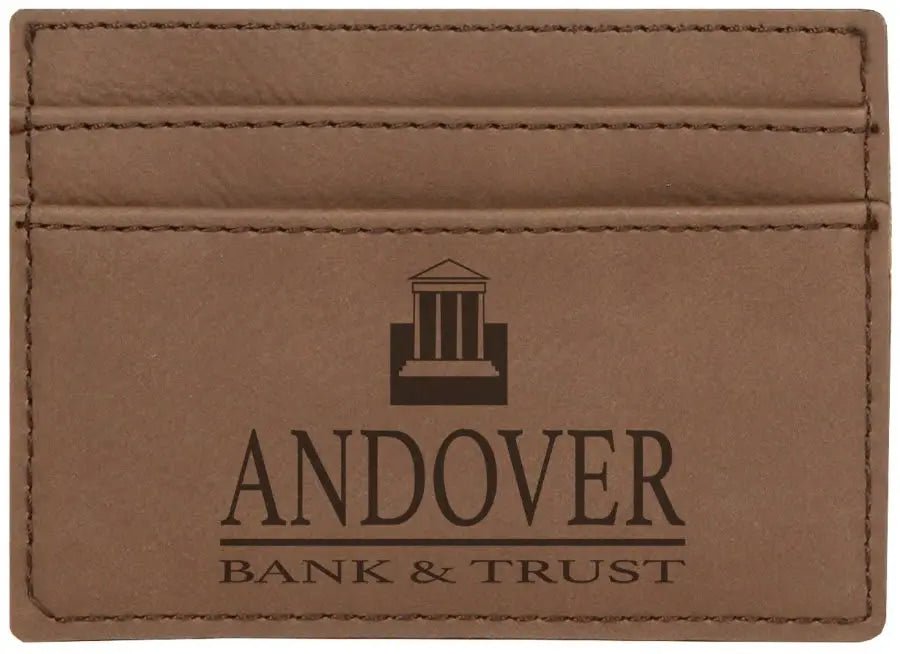 Personalized Leatherette Wallet Clip - Smalltown Connetchin