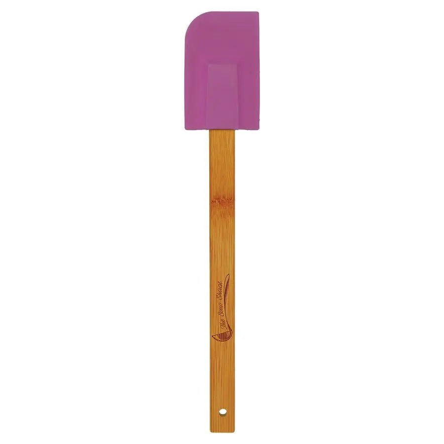 Personalized Silicone Spatula with Bamboo Handle - Smalltown Connetchin