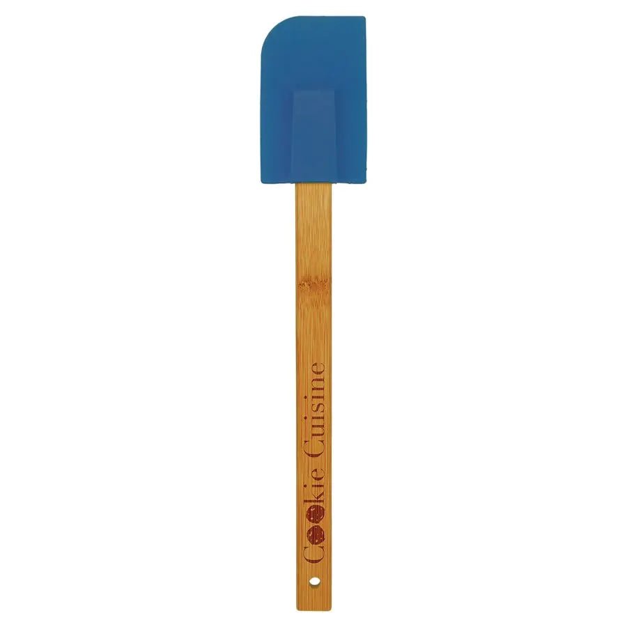 Personalized Silicone Spatula with Bamboo Handle - Smalltown Connetchin